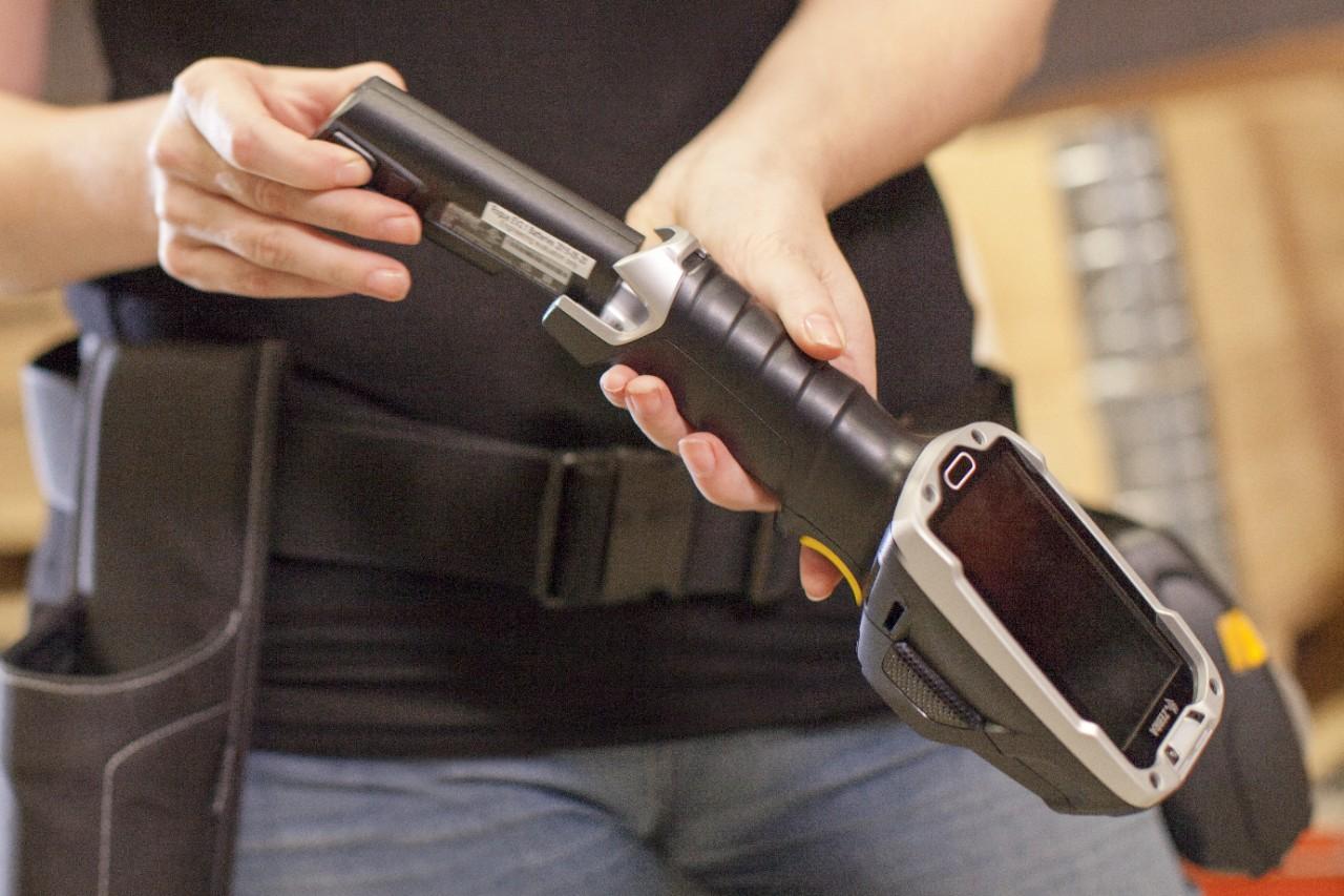 The Zebra TC8000 Powerful Hot Swap Batteries = AllDay Productivity