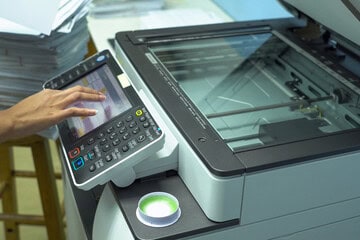 high number of print users