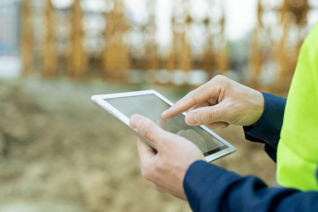 Tablets improving construction work