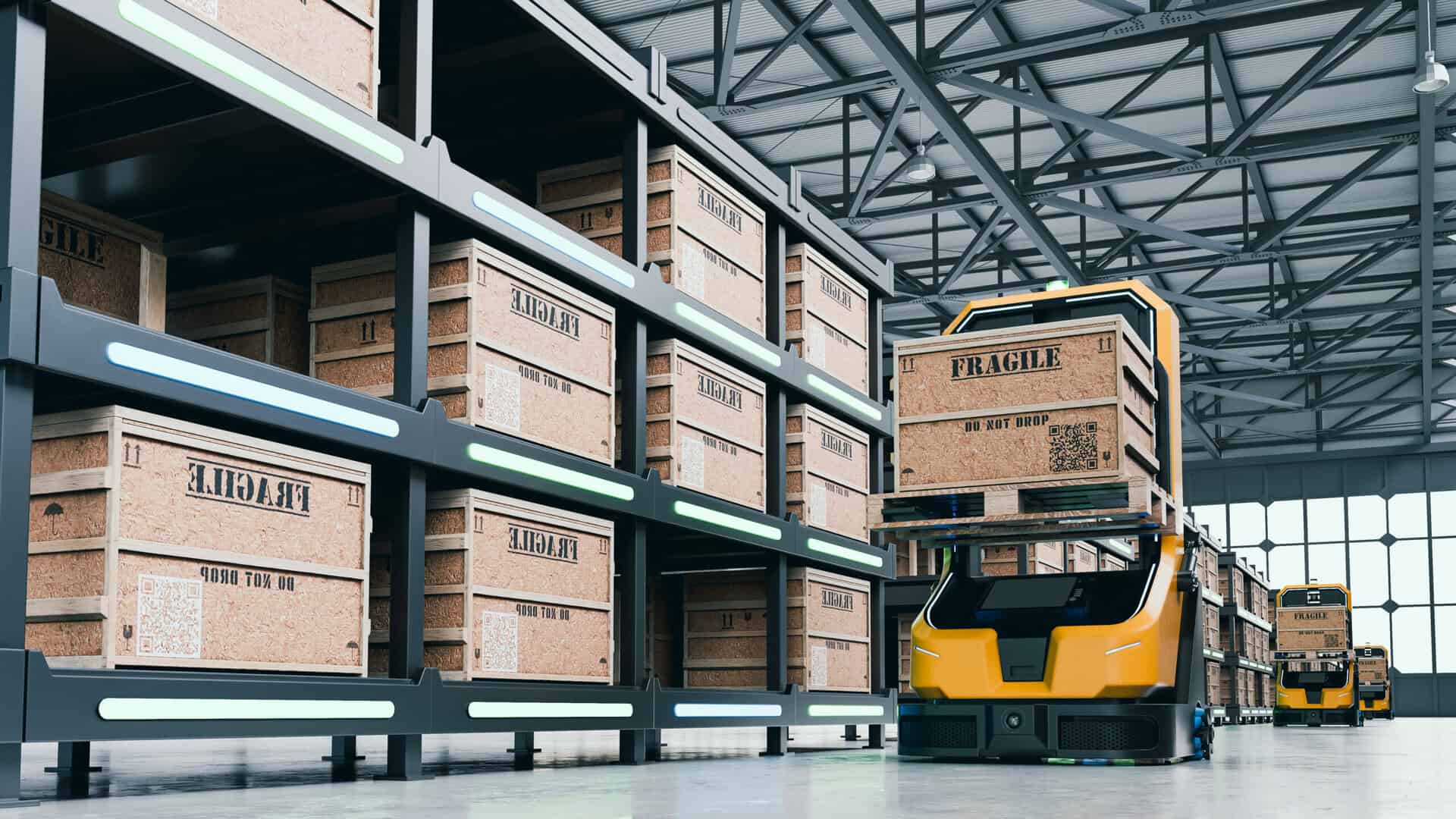 warehouse systems with transportation